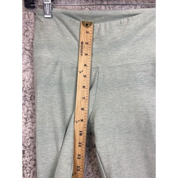 Light green leggings two tone top accent women's size Small - Picture 6 of 9